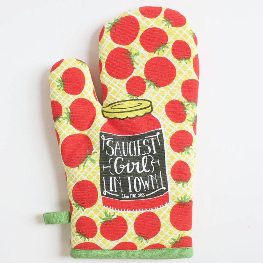 Sauciest Girl Oven Mitt